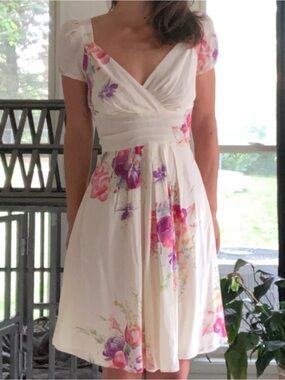 Betsey Johnson Floral Print Dress